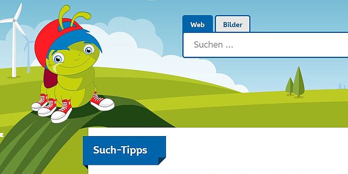 Vorschaubild zu den FragFinn Such-Tipps